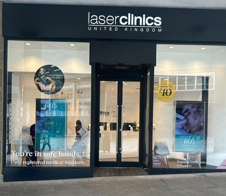 laser clinic franchise store