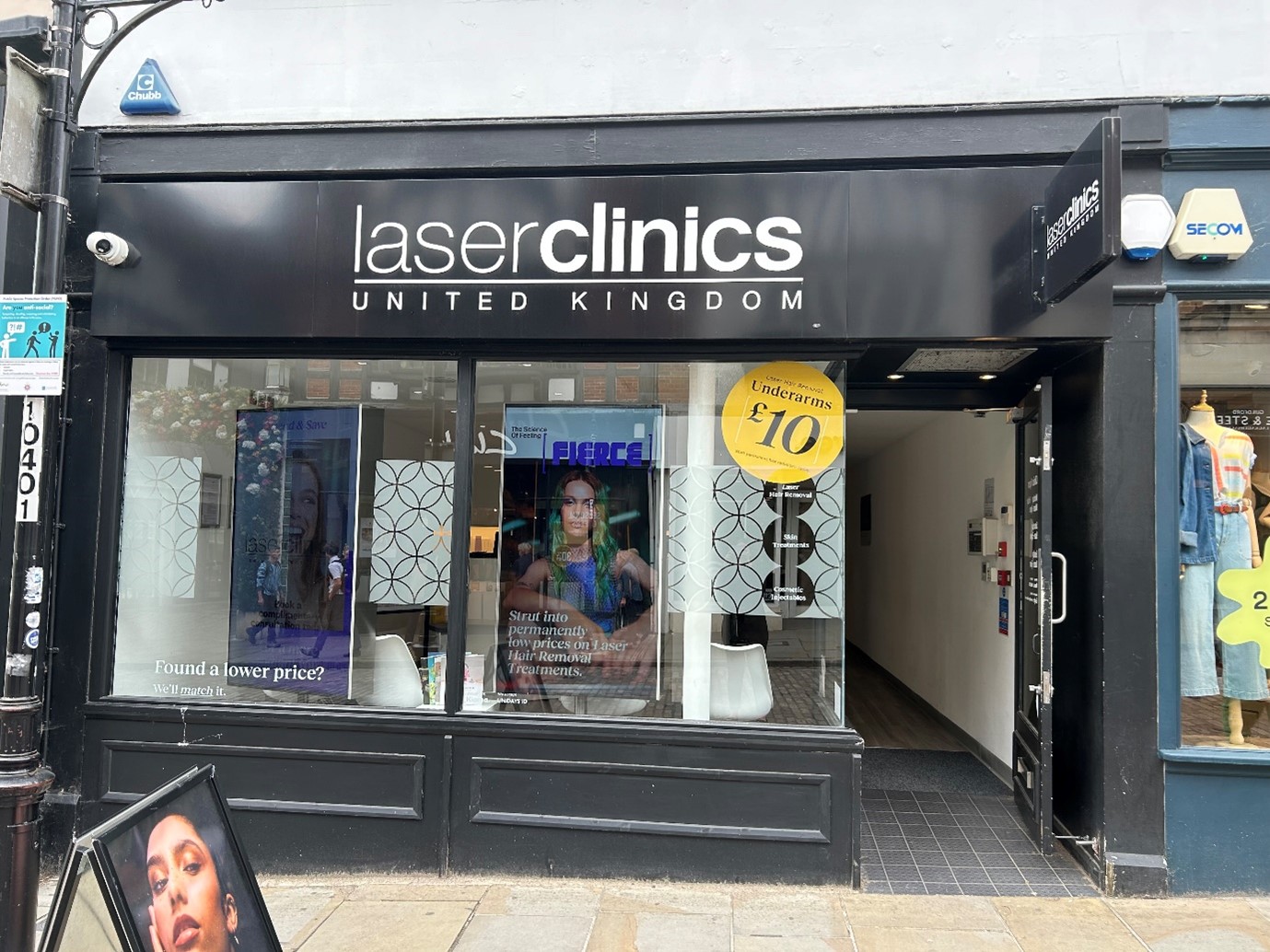 laser clinic franchise store