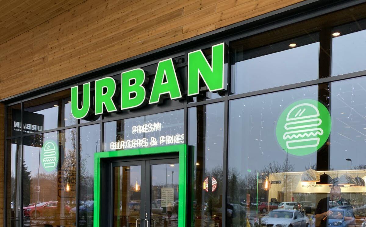URBAN Burgers franchise store