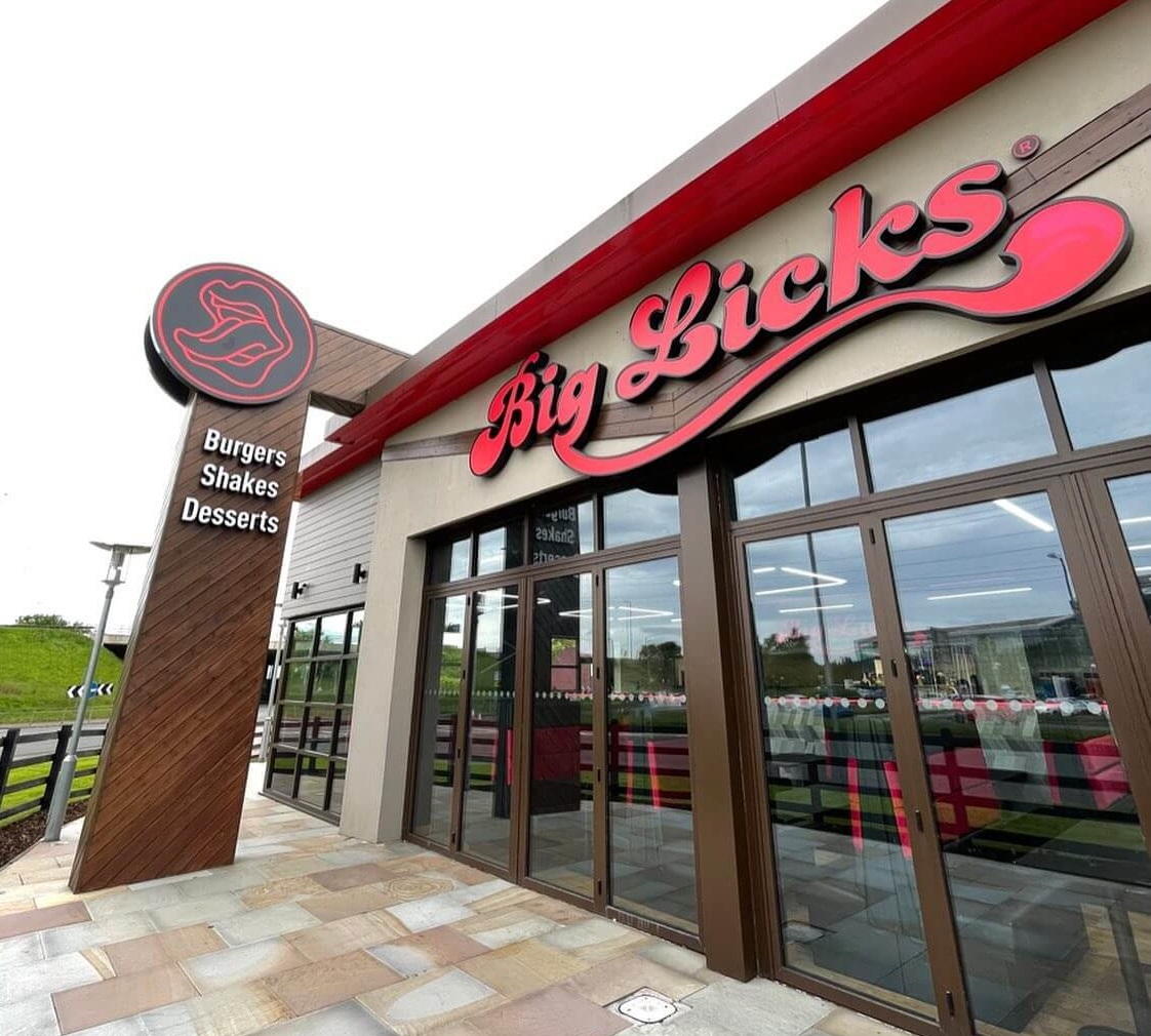 Big Licks Franchise Logo Banner