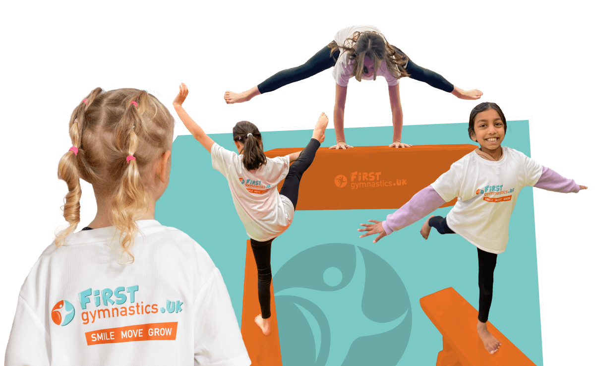 First Gymnastics Franchise Logo Banne